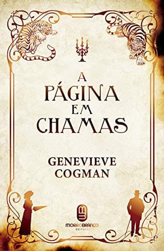 Capa do livro A Página em Chamas
