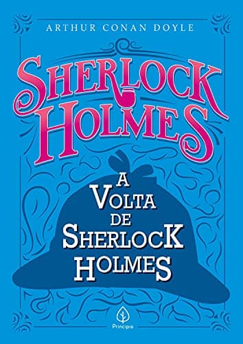 Capa do livro A volta de Sherlock Holmes