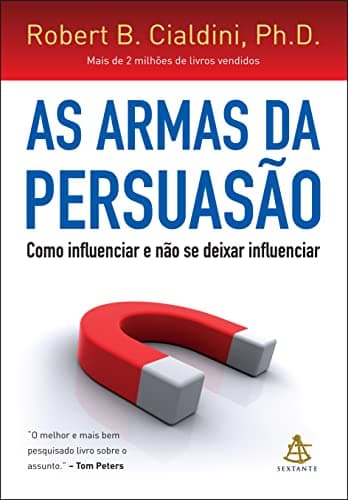 Capa do livro As armas da persuasão