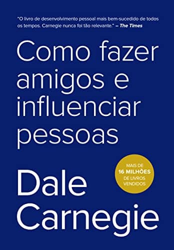 Capa do livro Como fazer amigos e influenciar pessoas