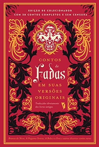 Capa do livro Contos de fadas em suas Versões Originais