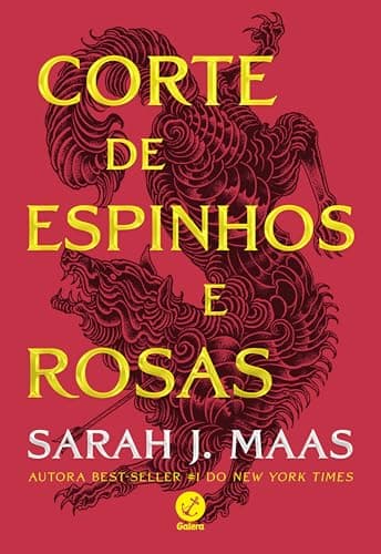 Capa do livro Corte de espinhos e rosas