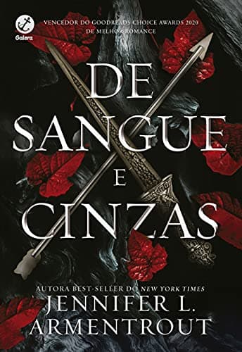 Capa do livro De sangue e cinzas