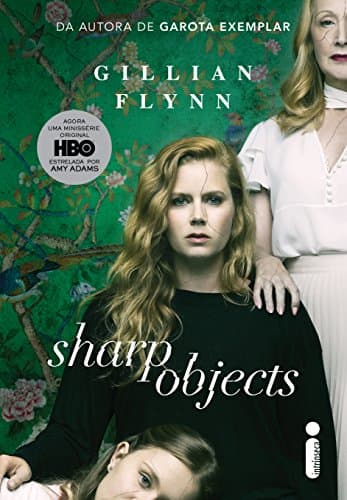 Capa do livro Objetos cortantes